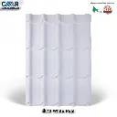 CMR ceramic steel roof, standard model, size 76 x 120 cm., white color White Pearl